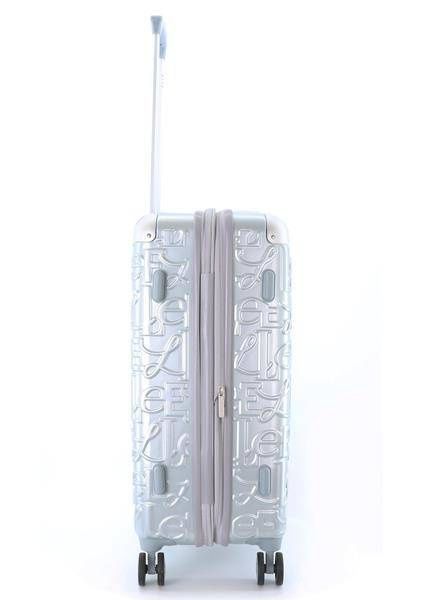Walizka średnia ELLE Alors Srebrna zdjęcie 5