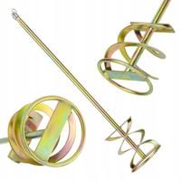 MIESZADŁO DO ZAPRAW KLEJU FARB BETONU SDS METALOWE STALOWE SPIRALNE 80 mm