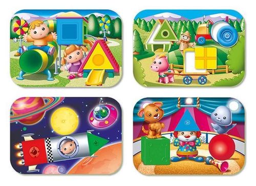 Puzzle dla dzieci - Kształty na Arena.pl