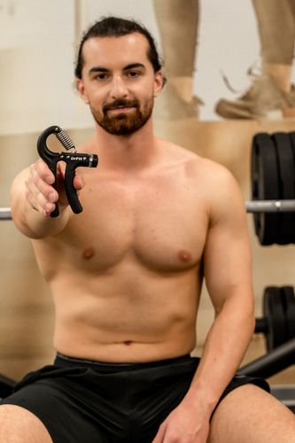 Ściskacz do Rąk Zestaw do Treningu Dłoni 5 Elementów Mocne Trwałe DrFit na Arena.pl