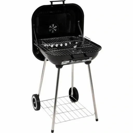 KOMPLET GRILL WĘGLOWY I PODPAŁKA 32 KOSTKI PIKNIK zdjęcie 4