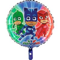 Balon foliowy Pidżamersi PJ Mask okrągły, 45 cm