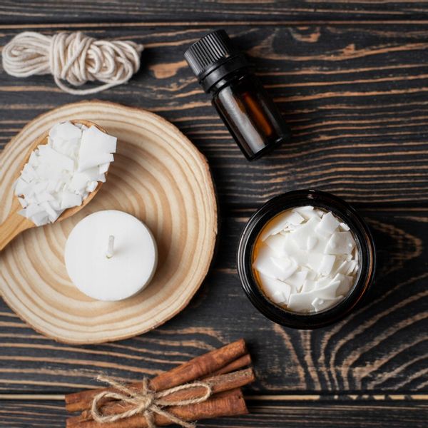 Wosk sojowy Zestaw DIY do wyrobu świec sojowych robienia świeczek W DOMU 1 zdjęcie 7