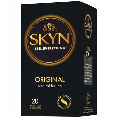 Prezerwatywy Unimil SKYN ORIGINAL bez lateksu klasyczne 20 szt. na Arena.pl