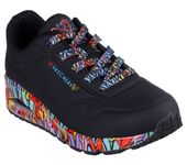 Skechers damskie sneakersy UNO RAVAGED LOVE 177918 BKMT 37,5
