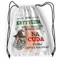 Plecak Dla Krytyka Sportowy Szkolny Worek Torba Z Nadrukiem Ze Zdjęciem