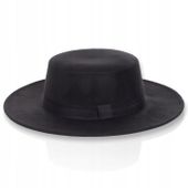 Męski filcowy kapelusz fedora