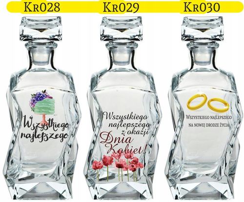 KARAFKA PREZENT na rocznica ślubu 10,20,30,40,50 na Arena.pl