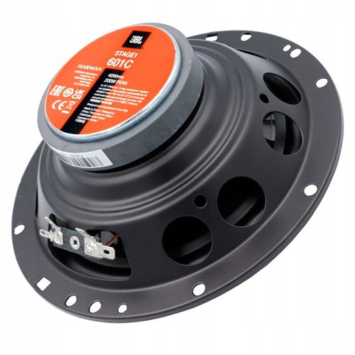 Głośniki samochodowe JBL STAGE1 601C 16,5 cm 200W BASOWE + WYSOKOTONOWE na Arena.pl