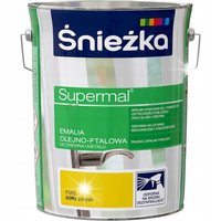 ŚNIEŻKA EMALIA OLEJNO-FTALOWA 5L ŻÓŁTY F565