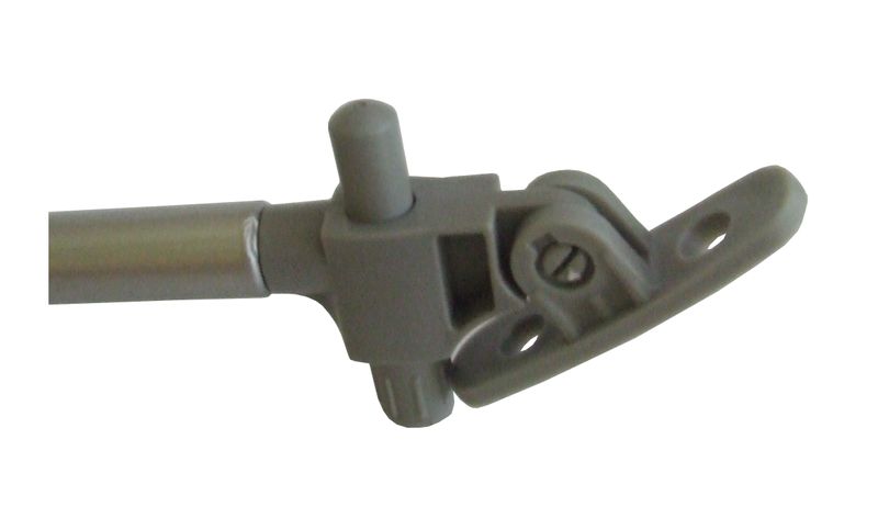 Podnośnik meblowy gazowy do frontów, klap, barów 80N cichy domyk zdjęcie 3