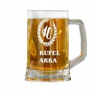 duży KUFEL do Piwa na PREZENT z GRAWEREM na urodziny