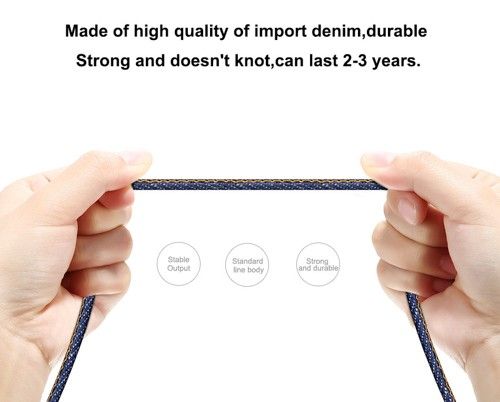 Kabel FLOVEME DENIM - Apple Lighting na Arena.pl