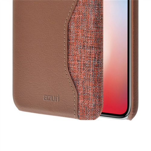 AZURI Elegante Mix Etui iPhone X brązowe na Arena.pl