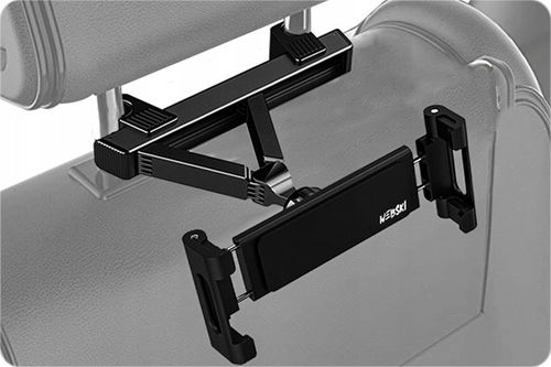 REGULOWANY UCHWYT SAMOCHODOWY HOLDER TRZYMAK NA TABLET TELEFON NA ZAGŁÓWEK na Arena.pl