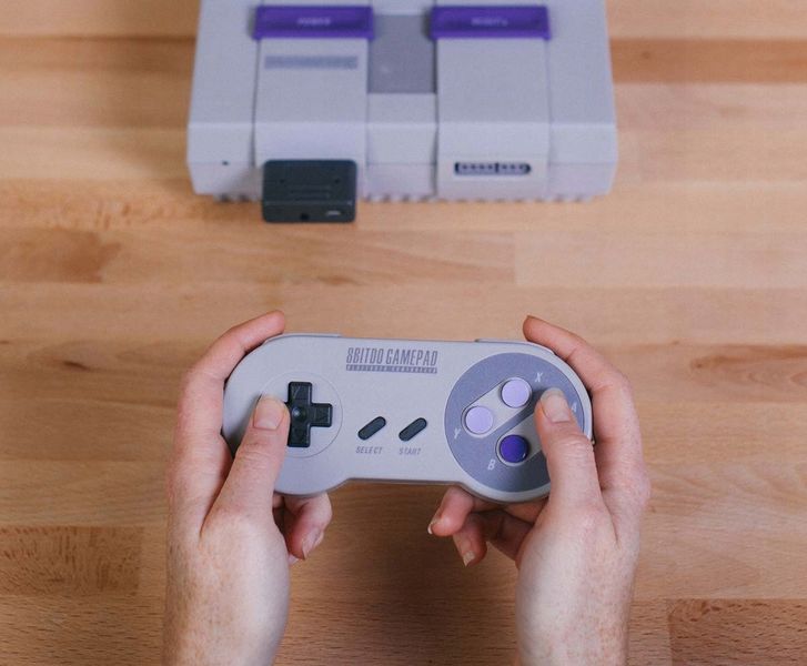 Adapter 8BITDO Retro Receiver do SNES/SFC Czarny zdjęcie 5