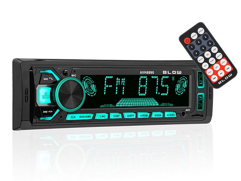 Radio BLOW AVH-8890 RDS APP RGB MP3/USB/micro SD/BLUETOOTH zdjęcie 1