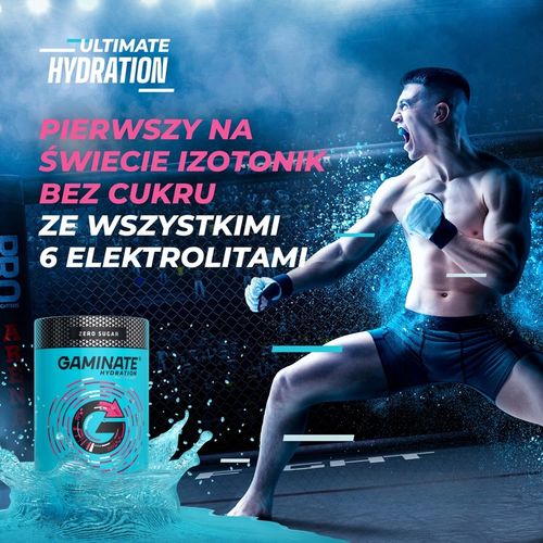 Gaminate Hydration LEMON pierwszy izotonik w proszku bez cukru na Arena.pl