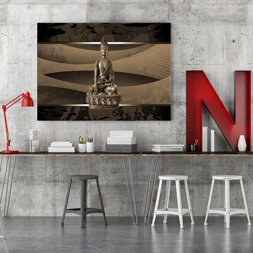 Deco Panel, Budda na abstrakcyjnym tle 90x60 na Arena.pl