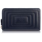 damski portfel ze skóry naturalnej kopertówka paolo peruzzi av-05-db