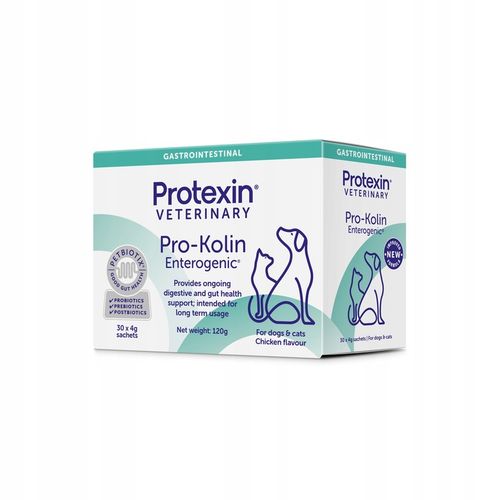 Protexin Pro-Kolin Enterogenic 30x4g,probiotyk,prebiotyk,B12 pies/kot na Arena.pl