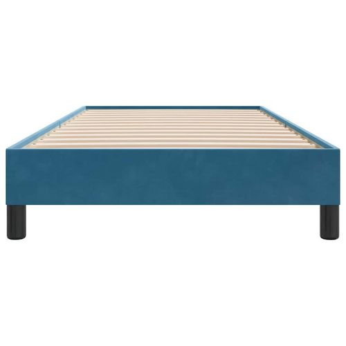 Łóżko typu Box Spring bez materaca Ciemnoniebieskie 90x210 cm na Arena.pl
