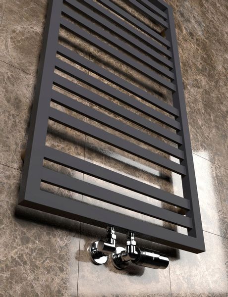 Grzejnik łazienkowy PRO-TERM 980x530 GRAFIT zdjęcie 6