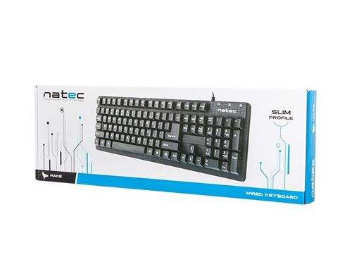 NATEC Klawiatura HAKE Black na Arena.pl