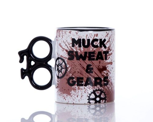 Kubek rowerzysty - Muck, Sweat  Gears na Arena.pl