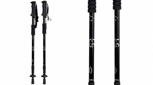 KIJE TREKKINGOWE DO NORDIC WALKING LINE SPORT REGULOWANE LEKKIE CZARNE na Arena.pl