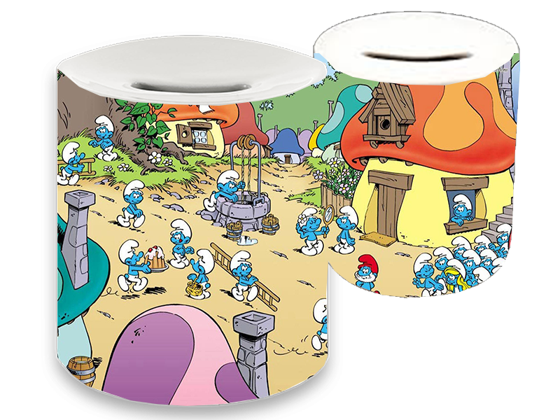 Skarbonka ceramiczna Smerfy zdjęcie 2