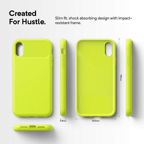 Caseology Vault Case - Etui do iPhone XR (limonkowe) na Arena.pl