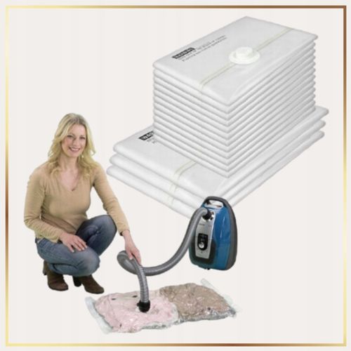 Worki Próżniowe Do Ubrań Na Pościel Koce 15 Szt MOCNE WIELOKROTNEGO na Arena.pl