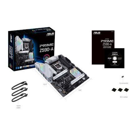 Asus PRIME Z590-A Processor family Intel, Processor socket LGA1200, DDR4, Memory slots 4, Supported hard disk drive interfaces M na Arena.pl