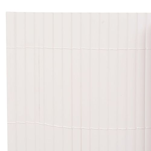 OGRODZENIE PŁOTEK DWUSTRONNE BIAŁE 150x500cm na Arena.pl