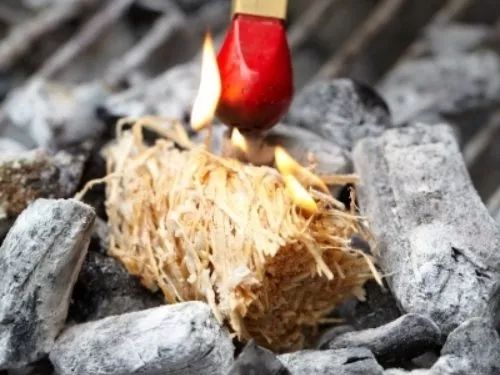 Podpałka Rozpałka eco do kominka pieca grila naturalna ekologiczna 2kg na Arena.pl