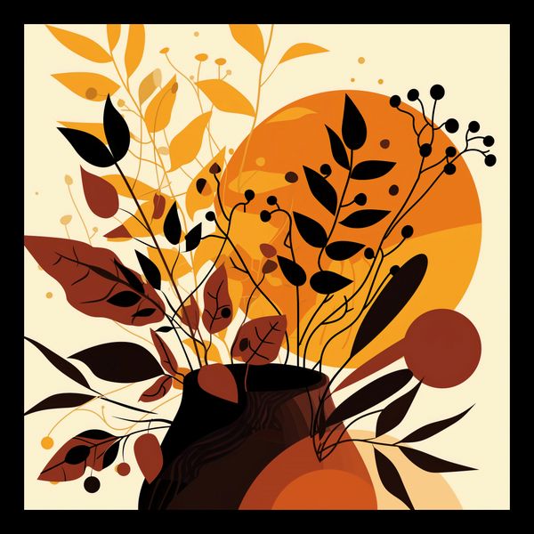 Plakat 20x20cm Bukiet Owoców zdjęcie 2