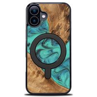 etui bewood unique do iphone 17 - turquoise z magsafe