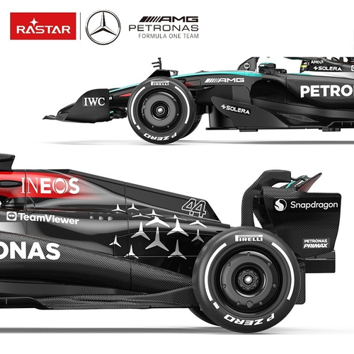 Samochód zdalnie sterowany Mercedes AMG F1 W15 E R/C skala 1:12 Rastar na Arena.pl