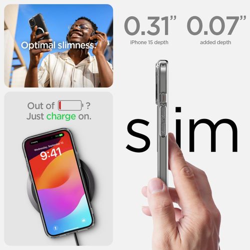spigen ultra hybrid mag magsafe iphone 15 white na Arena.pl