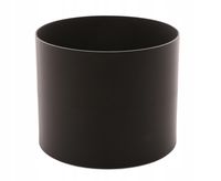 ZŁĄCZKA SPALINOWA ŻEŃSKA CZARNA fi 130mm DARCO