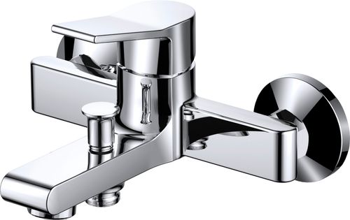 BATERIA WANNOWA ŚCIENNA SERIA SIMPLE CHROM na Arena.pl