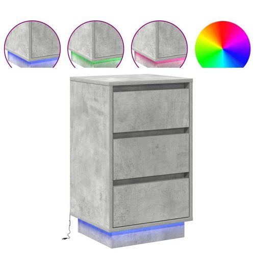 Szafka Nocna z szufladą z Betonowy szary 39 x 34.5 x 65 cm na Arena.pl