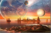 100 70CM OBRAZ PŁÓTNO RZUT OKIEM PŁÓTNO RAMA