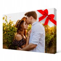 Foto-Obraz Twoje zdjęcie na płótnie 70x50 50x70cm