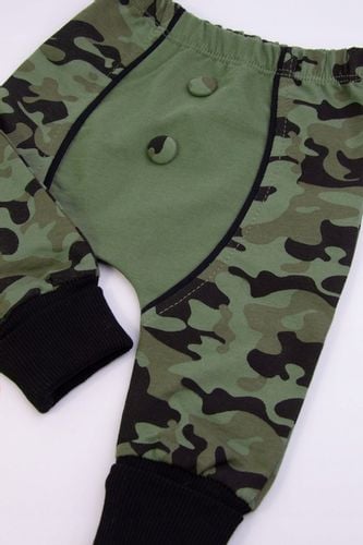 KOMPLET niemowlęcy spodnie bluza apaszka MORO 68 na Arena.pl