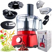 WIELOFUNKCYJNY MALAKSER ROBOT KUCHENNY TARKA SZATKOWNICA 800 W 1,2 L