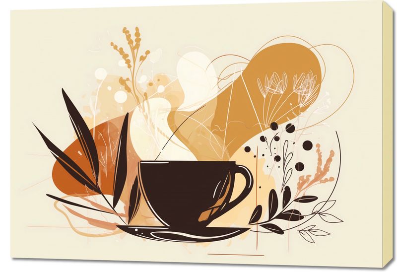 Obraz 100x70cm Aromatyczna Przerwa zdjęcie 1