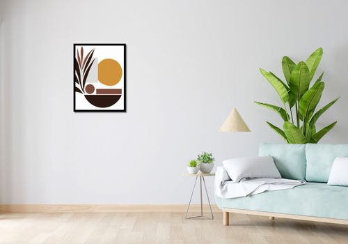 Plakat 50x65cm Stylizacja Roślin na Arena.pl