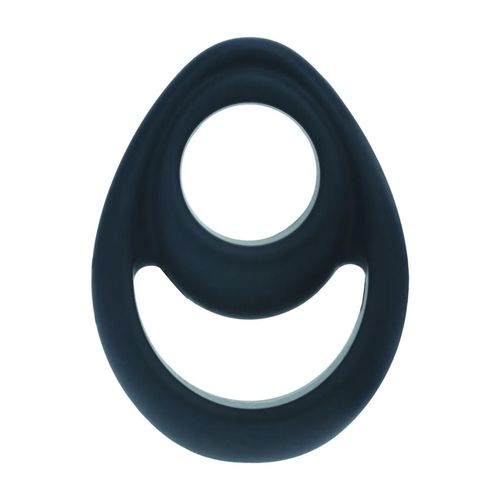 Double Ergo Silicone Cockring - Black na Arena.pl